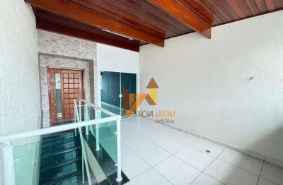 Sobrado com 3 dormitórios para alugar, 142 m² por r$ 2.800,00/mês - vila leopoldina - santo andré/sp