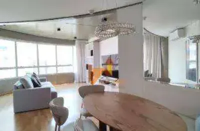 Apartamento com 3 dormitórios para alugar, 110 m² por r$ 9.090,00/mês - jardim - santo andré/sp