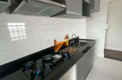 Apartamento com 3 dormitórios para alugar, 90 m² por r$ 4.880,00/mês - vila assunção - santo andré/sp