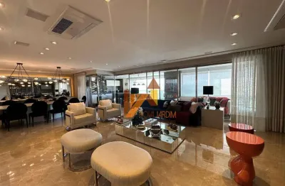 Apartamento com 4 dormitórios para alugar, 290 m² por r$ 17.950,00/mês - santa paula - são caetano do sul/sp