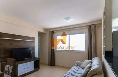 Apartamento com 2 dormitórios para alugar, 58 m² por r$ 2.942,00/mês - vila valparaíso - santo andré/sp