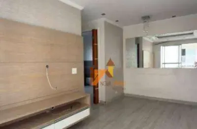 Apartamento com 2 dormitórios para alugar, 50 m² por r$ 2.686,00/mês - vila homero thon - santo andré/sp