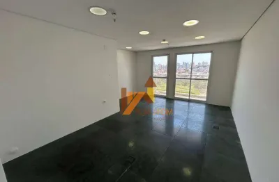 Sala, 31 m² - venda por r$ 413.000,00 ou aluguel por r$ 2.700,00/mês - jardim - santo andré/sp