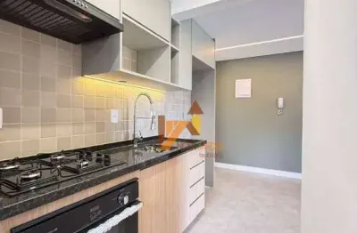 Apartamento com 2 dormitórios para alugar, 49 m² por r$ 4.050,01/mês - jardim - santo andré/sp