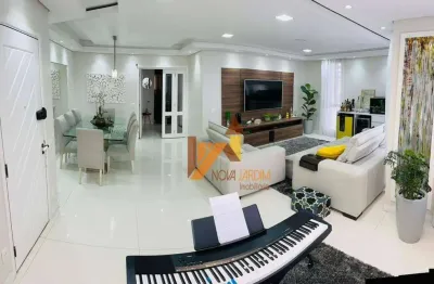 Apartamento com 3 dormitórios à venda, 158 m² por r$ 1.280.000,00 - vila santa teresa - santo andré/sp