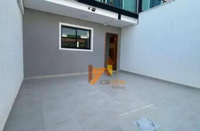 Sobrado com 2 dormitórios para alugar, 96 m² por R$ 2.833,13/mês - Parque Novo Oratório - Santo André/SP