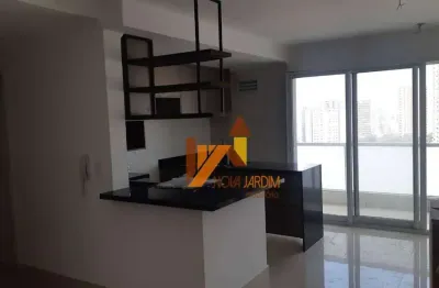 Apartamento com 2 dormitórios para alugar, 64 m² por R$ 4.983,00/mês - Jardim - Santo André/SP