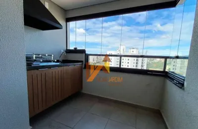 Apartamento com 2 dormitórios para alugar, 64 m² por R$ 4.077,30/mês - Parque das Nações - Santo André/SP