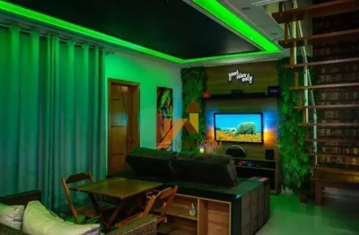 Cobertura com 2 dormitórios, 101 m² - venda por R$ 650.000,00 ou aluguel por R$ 5.706,00/mês - Vila Assunção - Santo André/SP