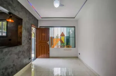 Casa com 3 dormitórios, 150 m² - venda por R$ 788.000,00 ou aluguel por R$ 4.825,00/mês - Vila Gilda - Santo André/SP