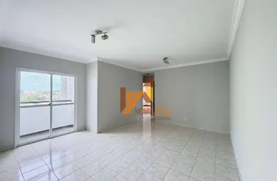 Apartamento com 3 dormitórios para alugar, 90 m² por R$ 3.723,00/mês - Vila Pinheirinho - Santo André/SP