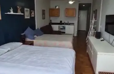 Studio pra venda na avenida atlântica, copacabana, frente mar com vista exclusiva e panorâmica da praia