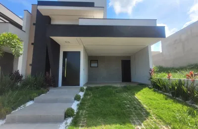 Casa Térrea à Venda  Condomínio Reserva Ipanema  Sorocaba/SP Modernidade, conforto e localização privilegiada em frente à mata