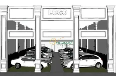 Área para alugar, 360 m² por r$ 8.000/mês - portal da cidade amiga - mirassol/sp