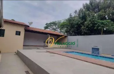 Chácara com 4 dormitórios para alugar, 1000 m² por r$ 3.200/mês - estância bosque verde (zona rural) - são josé do rio preto/sp