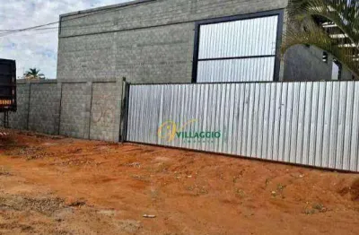 Barracão para alugar, 600 m² por r$ 8.500,00/mês - chácara recreio parque do sabiá (zona rural) - são josé do rio preto/sp