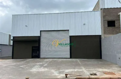 Barracão para alugar, 600 m² por r$ 12.000,00/mês - distrito industrial doutor carlos arnaldo e silva - são josé do rio preto/sp