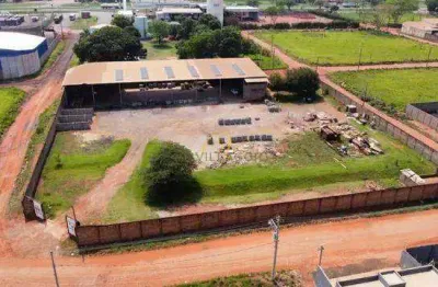 Galpão para alugar, 1280 m² por r$ 21.000/mês - distrito industrial ii - bebedouro/sp