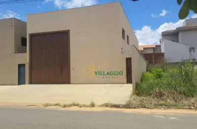 Barracão para alugar, 194 m² por r$ 3.850/mês - residencial villagio d'itália - cedral/sp