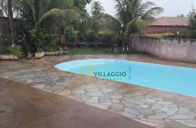 Encantadora casa de campo com piscina, pomar e área de lazer completa! à venda, 3000 m² por r$ 530.000 - são miguel arcanjo - são josé do rio preto/sp