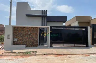Casa com 2 dormitórios à venda, por r$ 336.000 - residencial setvalley - são josé do rio preto/sp