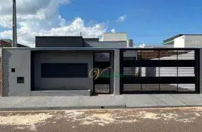 Casa à venda , 90 m² por r$ 329.900 - jardim palmeira - bady bassitt/sp