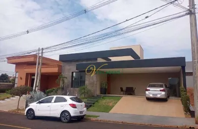 Casa com 3 dormitórios para alugar, 185 m² por r$ 6.381,67/mês - condomínio figueira ii - são josé do rio preto/sp