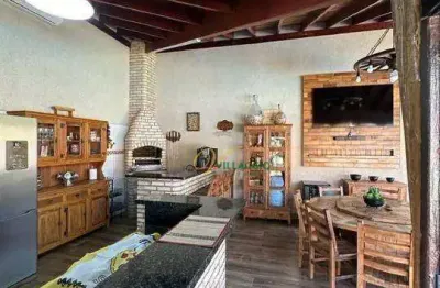 Chácara com 4 dormitórios à venda, 1000 m² por r$ 1.800.000,00 - bacuri - ipiguá/sp