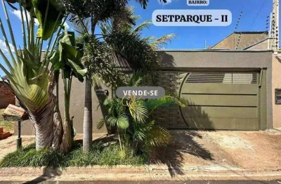 Casa com 3 quartos à venda, 119 m² por r$ 330.000 - setparque avenida 2 - são josé do rio preto/sp