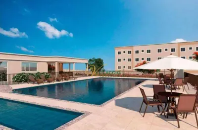 Apartamento com 2 dormitórios à venda, 40 m² por r$ 250.000,00 - parque rio das vertentes - são josé do rio preto/sp