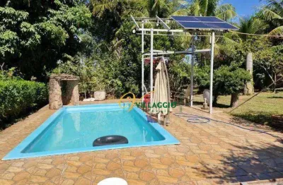 Chácara com 5 dormitórios à venda, 1000 m² por r$ 350.000 - recanto das aves (zona rural) - são josé do rio preto/sp