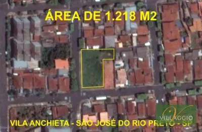 Terreno à venda, 1218 m² por r$ 850.000,00 - jardim caparroz - são josé do rio preto/sp