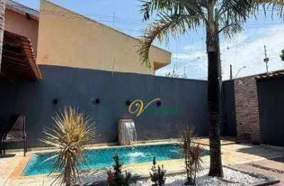 Casa com 3 dormitórios à venda, 67 m² por r$ 350.000,00 - residencial santa cruz - são josé do rio preto/sp