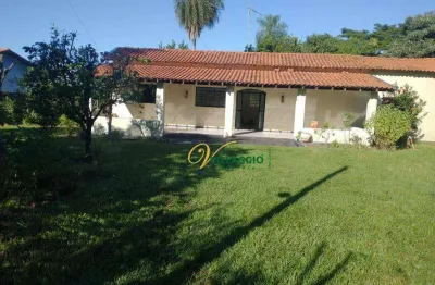 Chácara com 3 dormitórios à venda, 1150 m² por r$ 390.000,00 - estância são carlos - guapiaçu/sp