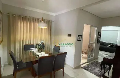 Casa com 3 dormitórios à venda, 170 m² por r$ 670.000 - parque residencial lauriano tebar ii - são josé do rio preto/sp