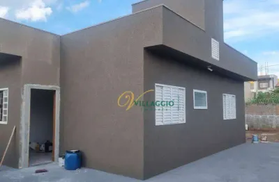 Casa com 2 dormitórios à venda, 48 m² por r$ 350.000 - jardim marajó - são josé do rio preto/sp