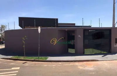 Casa com 3 dormitórios à venda, 110 m² por r$ 420.000,00 - residencia santa regina - são josé do rio preto/sp