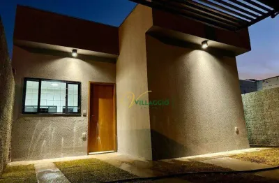 Casa com 2 dormitórios à venda, 51 m² por r$ 265.000,00 - residencial catelani - bady bassitt/sp