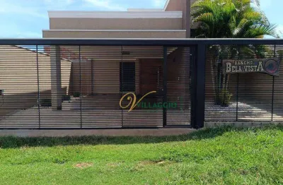 Rancho com 2 dormitórios à venda por r$ 550.000,00 - centro - mendonça/sp