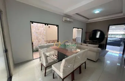 Casa mobiliada 3 dormitórios sendo 1 com closet e hidromassagem