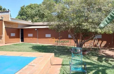 Chácara com 7 dormitórios sendo 5 suítes à venda, 1000 m² por r$ 650.000 - estância san carlos (zona rural) - são josé do rio preto/sp