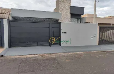 Casa com 3 dormitórios à venda, 120 m² por r$ 510.000 - loteamento jardim laguna - mirassol/sp