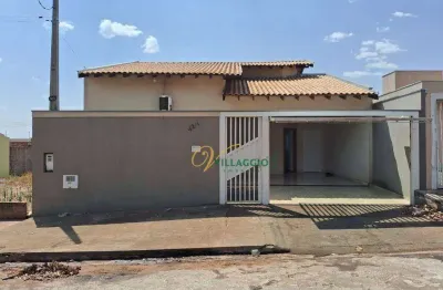 Casa com 3 dormitórios à venda, 124 m² por r$ 360.000 - jardim dos ipes1 - mirassol/sp
