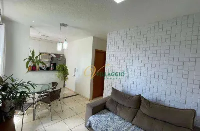 Apartamento com 2 dormitórios à venda, 50 m² por r$ 160.000 - residencial santa filomena - são josé do rio preto/sp