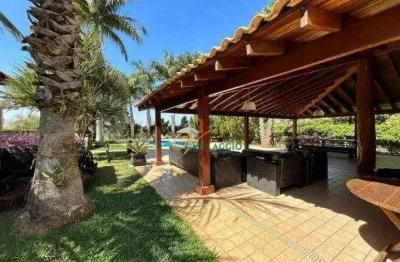 Chácara com 7 dormitórios à venda, 20000 m² por r$ 5.800.000 - estância - cedral/sp