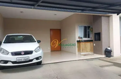 Casa com 3 dormitórios à venda, 115 m² por r$ 320.000 - lago sul 1 - bady bassitt/sp