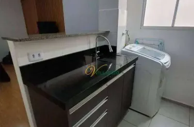 Apartamento com 2 dormitórios à venda, 45 m² por r$ 260.000 - loteamento clube v - são josé do rio preto/sp