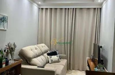 Apartamento com 2 dormitórios à venda, 49 m² por r$ 280.000 - residencial santa filomena - são josé do rio preto/sp