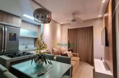 Apartamento com 2 dormitórios à venda, 49 m² por r$ 280.000,00 - residencial santa filomena - são josé do rio preto/sp