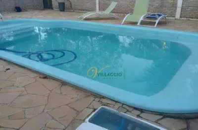 Chácara com 2 dormitórios à venda, 3000 m² por r$ 650.000 - sobradinho - adolfo/sp